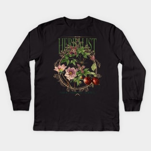 Herbalist - Magic, Medicine, Science Kids Long Sleeve T-Shirt